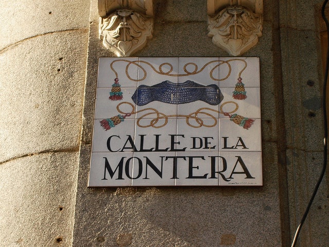 calle de la montera calles de madrid