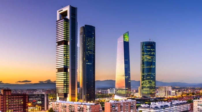 las cuatro torres de madrid rascacielos de madrid