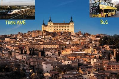 ¿Cómo ir de Madrid a Toledo? Tren, Coche, Bus, Excursión... ¡Tu decides!