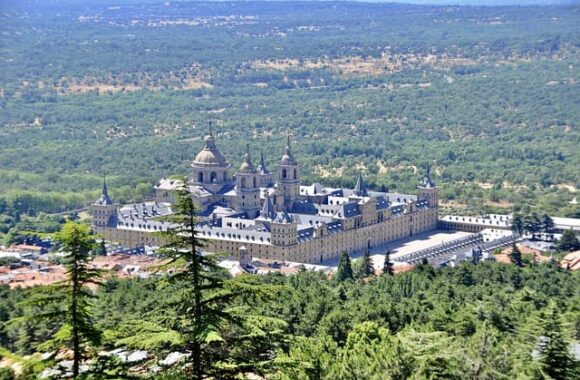 Monasterio del Escorial vista panorámica