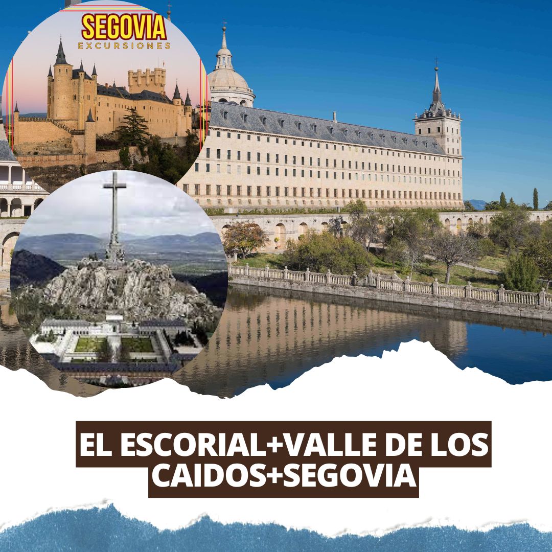 el escorial+valle de los caidos+segovia